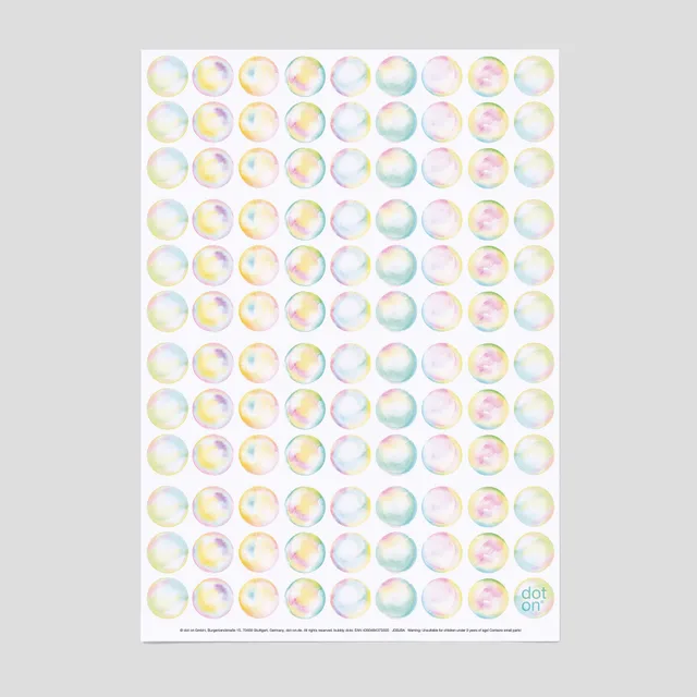 dot-on-bubbly-dots-klebepunkte-20-mm-seifenblasen-107-st-ck image 1