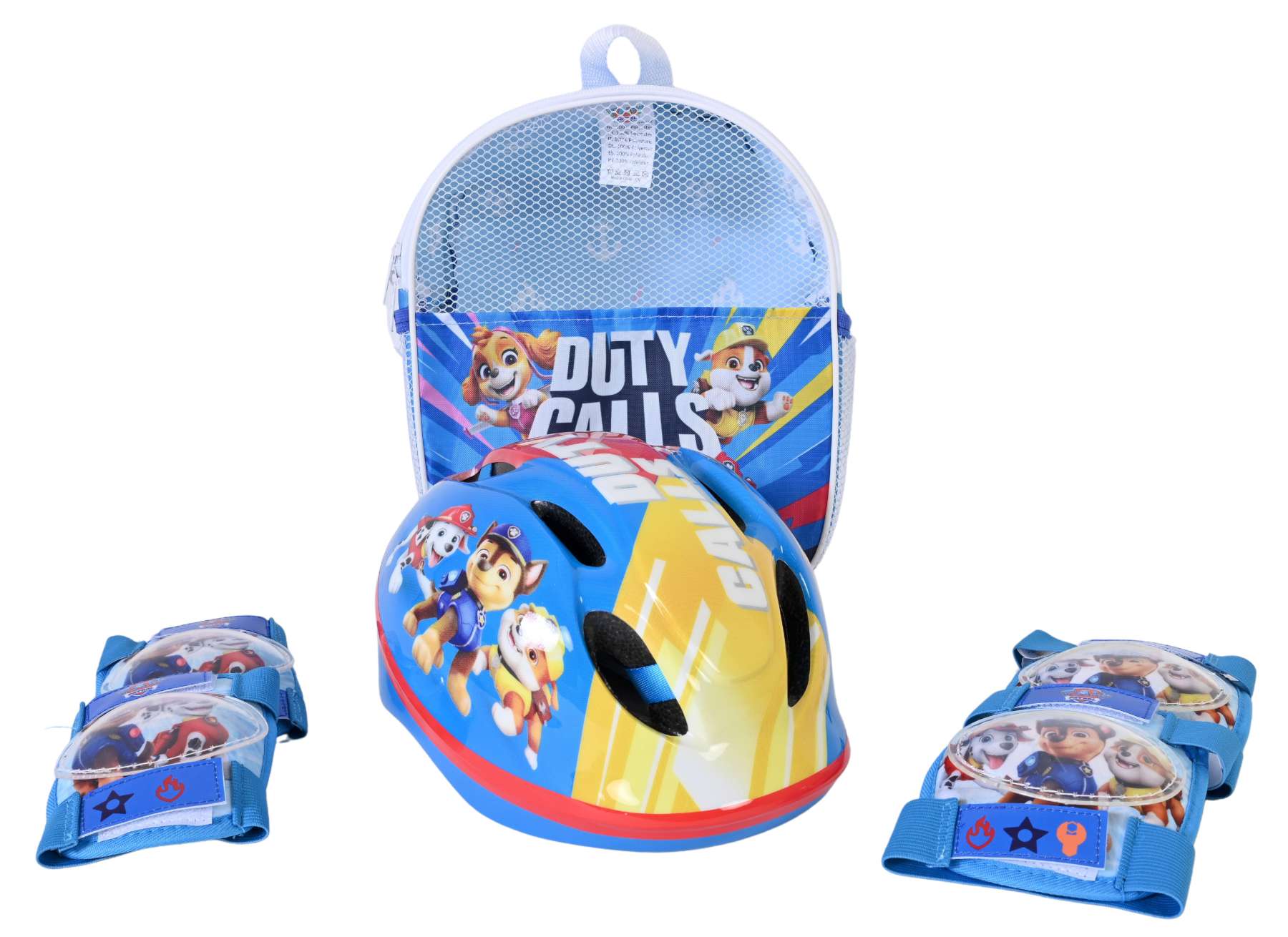 volare-paw-patrol-schutzset-kinder-helm-schoner image 1