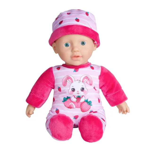 simba-laura-strawbunny-schmusepuppe-30-cm-erdbeer image 1