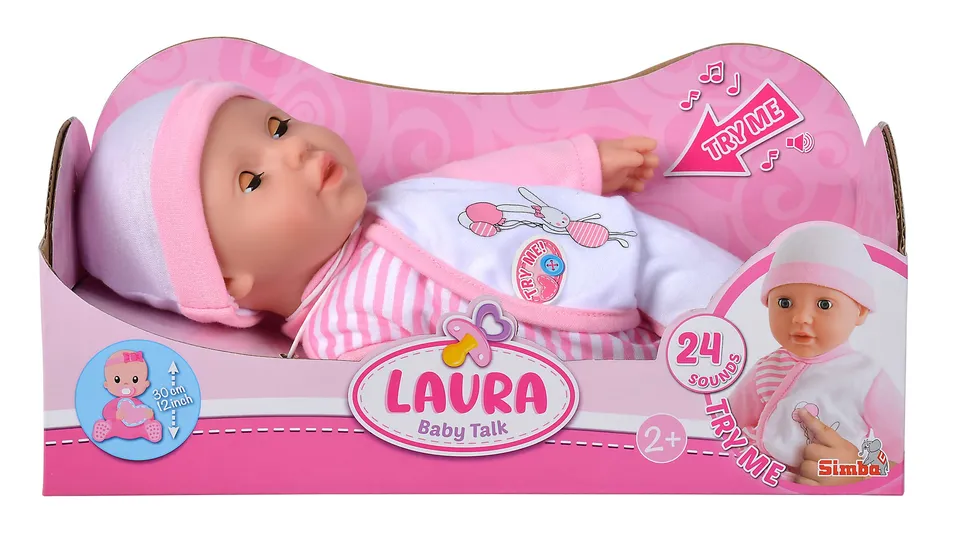 simba-new-born-baby-my-love-baby-talk-30-cm image 1