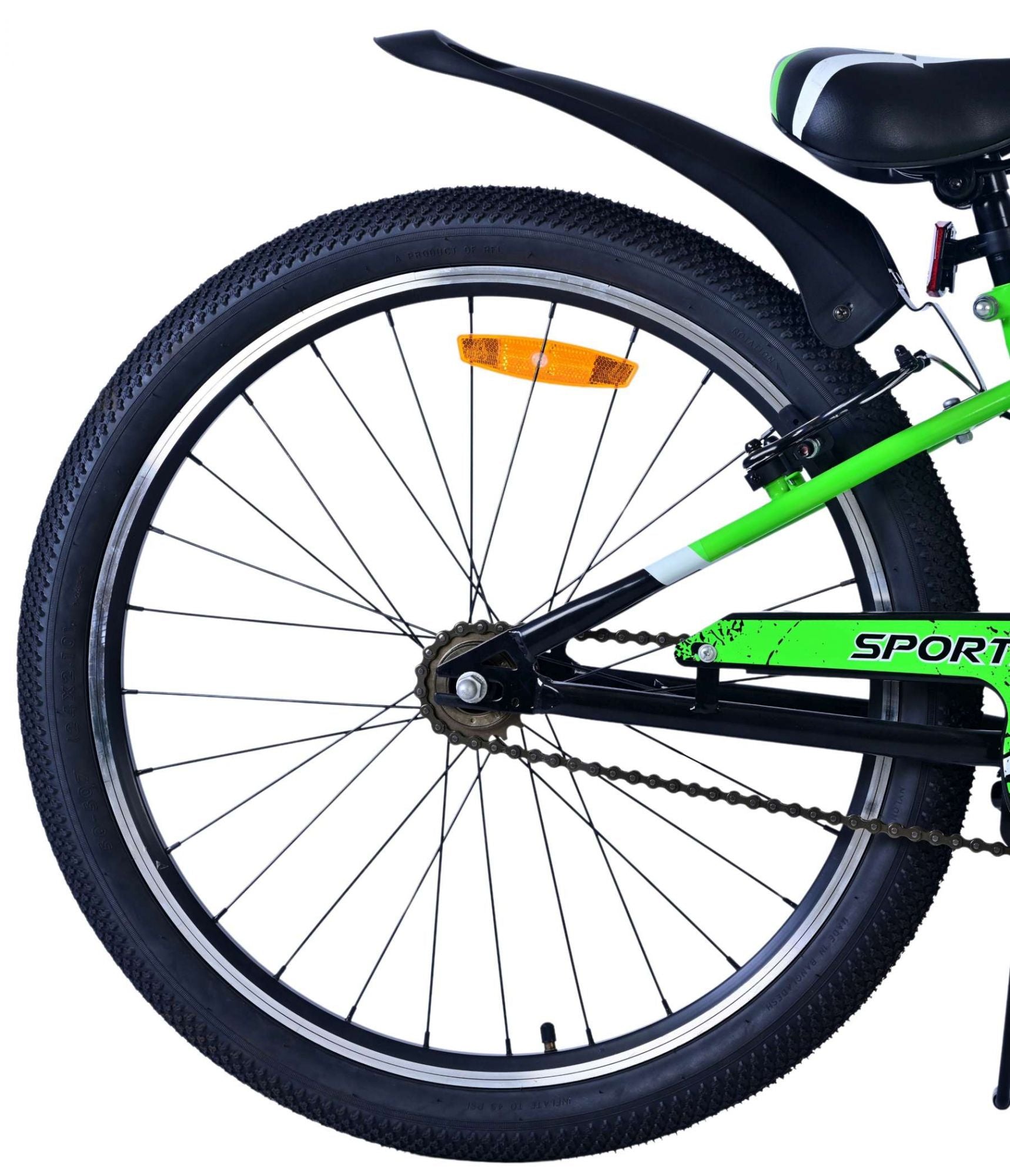 volare-sportivo-24-zoll-kinderfahrrad-gr-n-jungen-handbremsen image 2