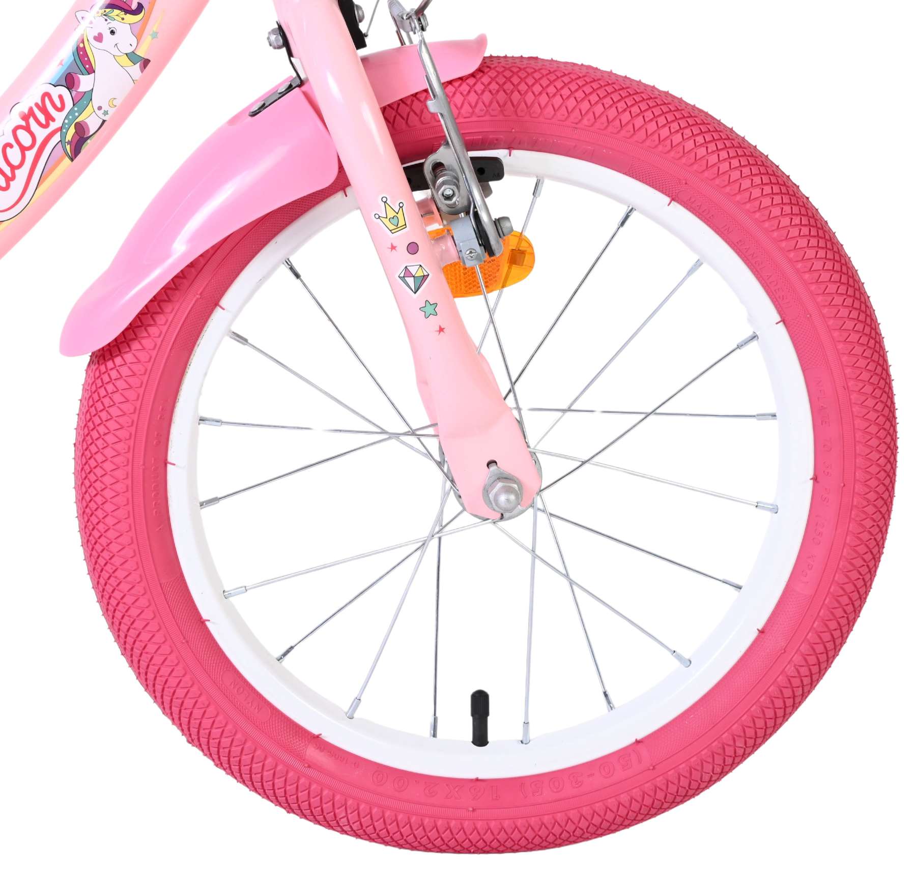 volare-unicorn-m-dchenfahrrad-16-zoll-rosa-mit-korb image 3