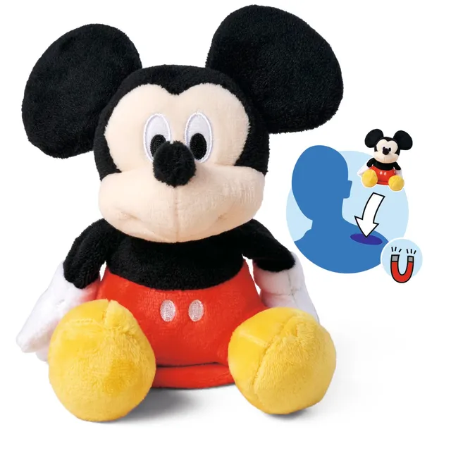 simba-disney-micky-maus-schulter-kuscheltier-12-cm-magnet image 1