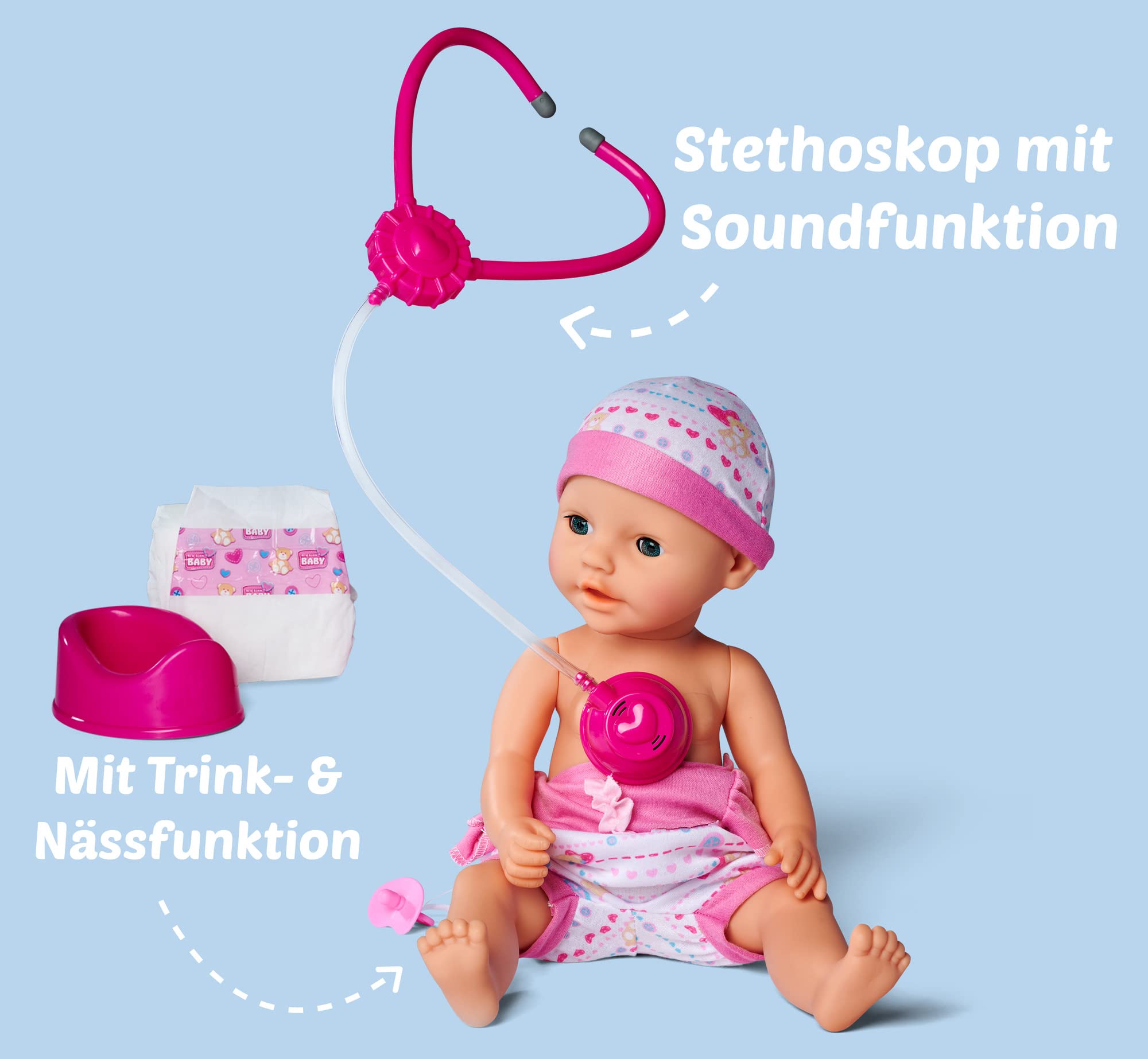 simba-new-born-baby-puppe-38cm-doktor-zubeh-r-sound image 4