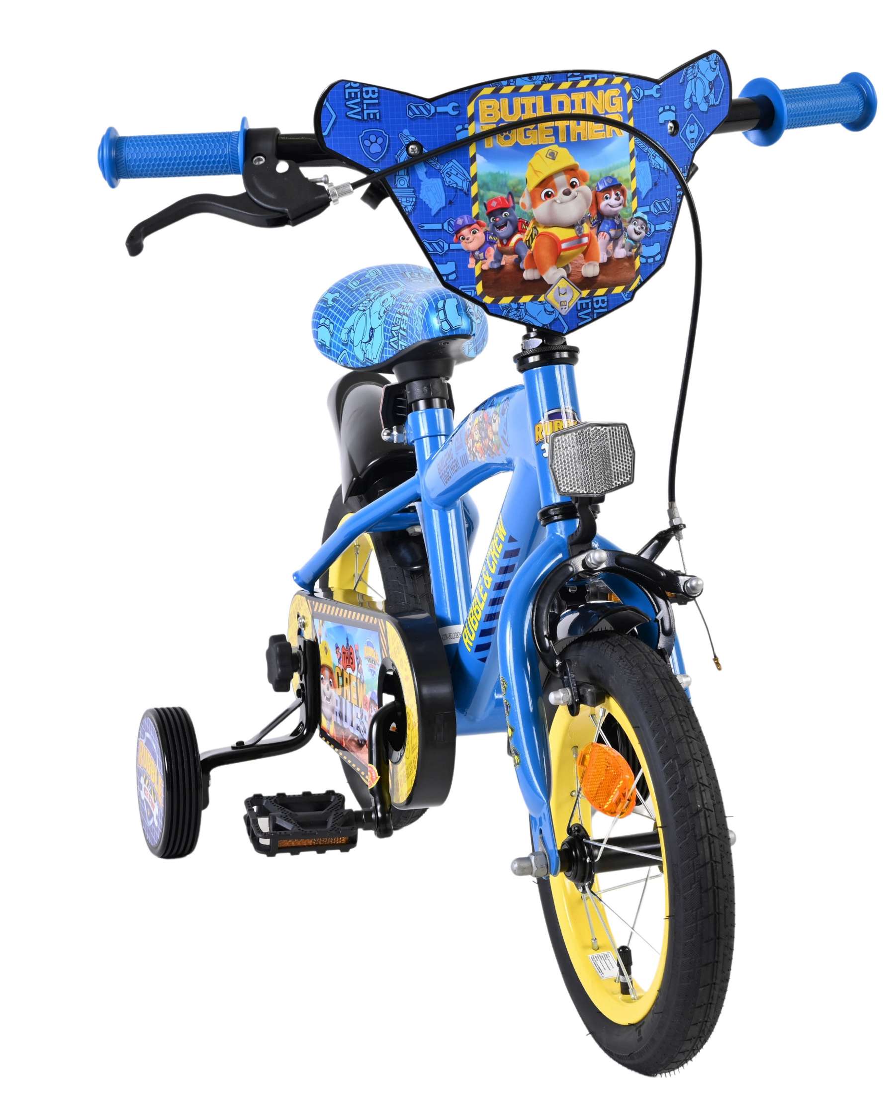 volare-paw-patrol-rubble-12-zoll-kinderfahrrad-blau image 5