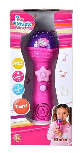 simba-my-music-world-shining-mikrofon-girls-20-cm-mit-licht image 8