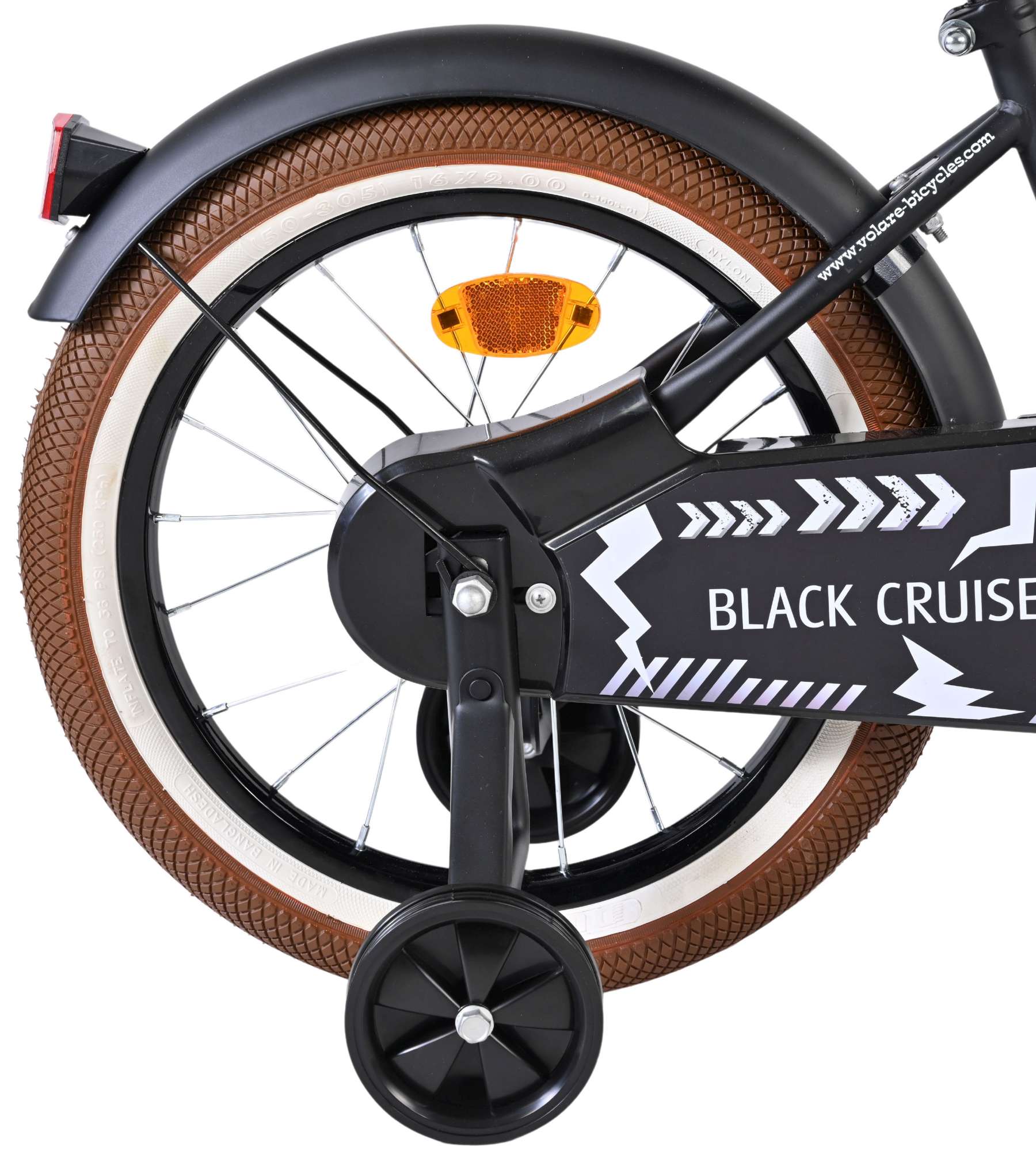 volare-black-cruiser-16-zoll-kinderfahrrad-schwarz-jungen image 2