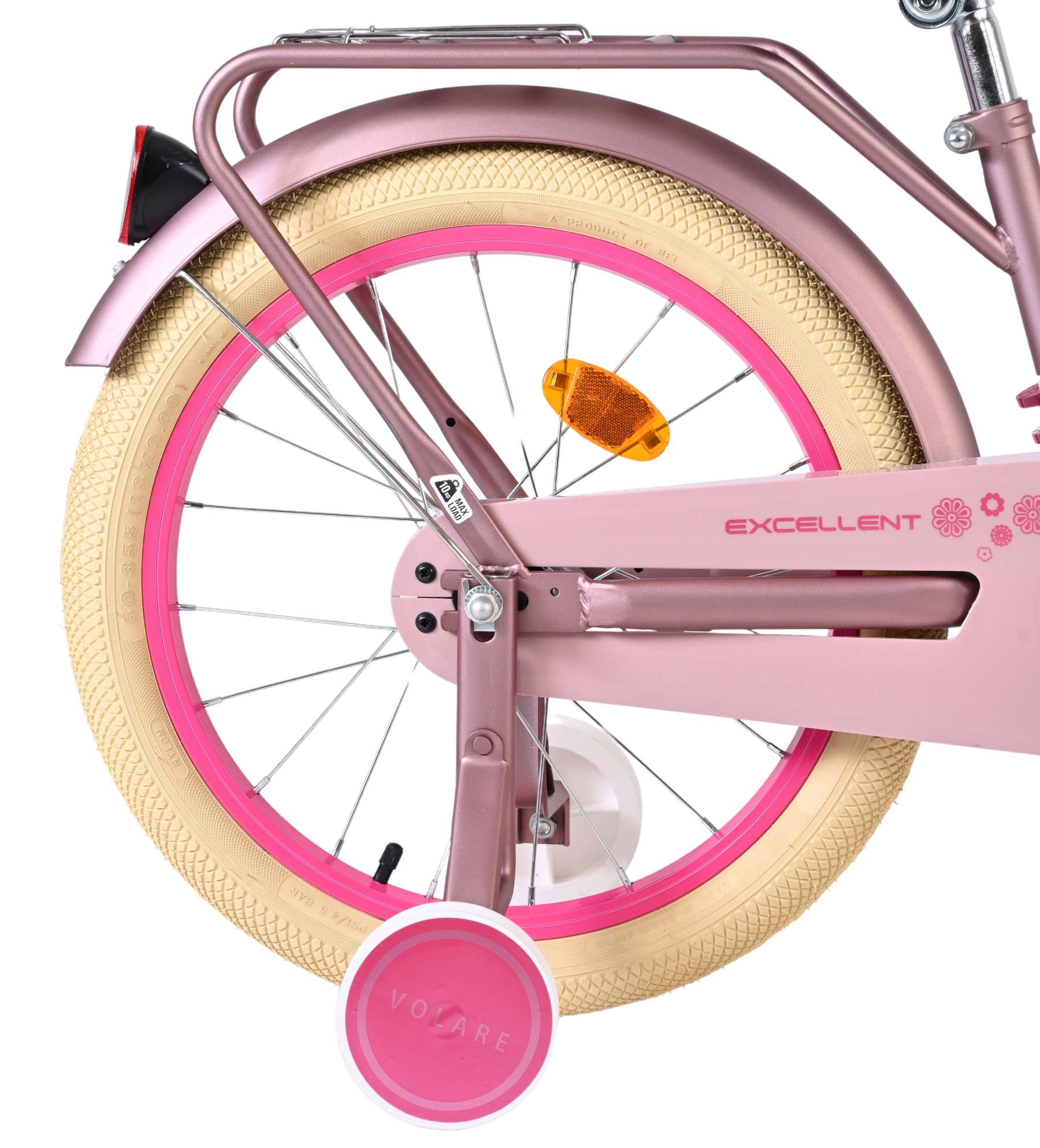 volare-excellent-kinderfahrrad-18-zoll-matt-rosa-r-cktritt image 2