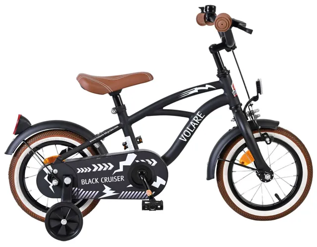 volare-black-cruiser-kinderfahrrad-12-zoll-schwarz-mit-st-tzr-dern image 1