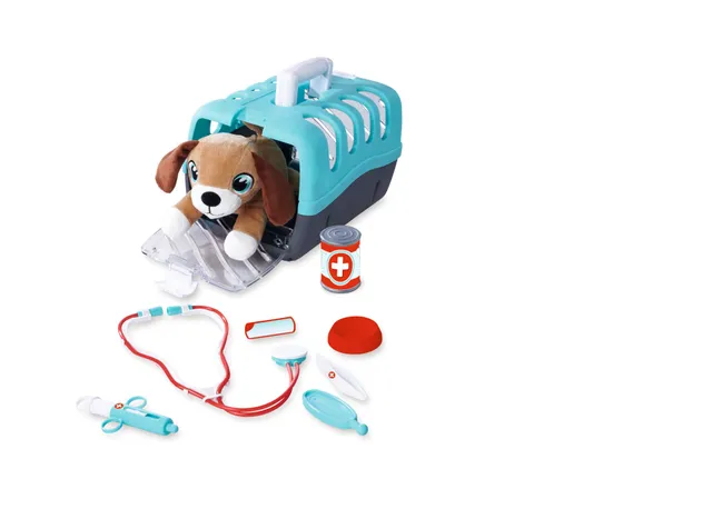 simba-scout-tierarztkoffer-7-teilig-mit-pl-schhund-24cm image 1