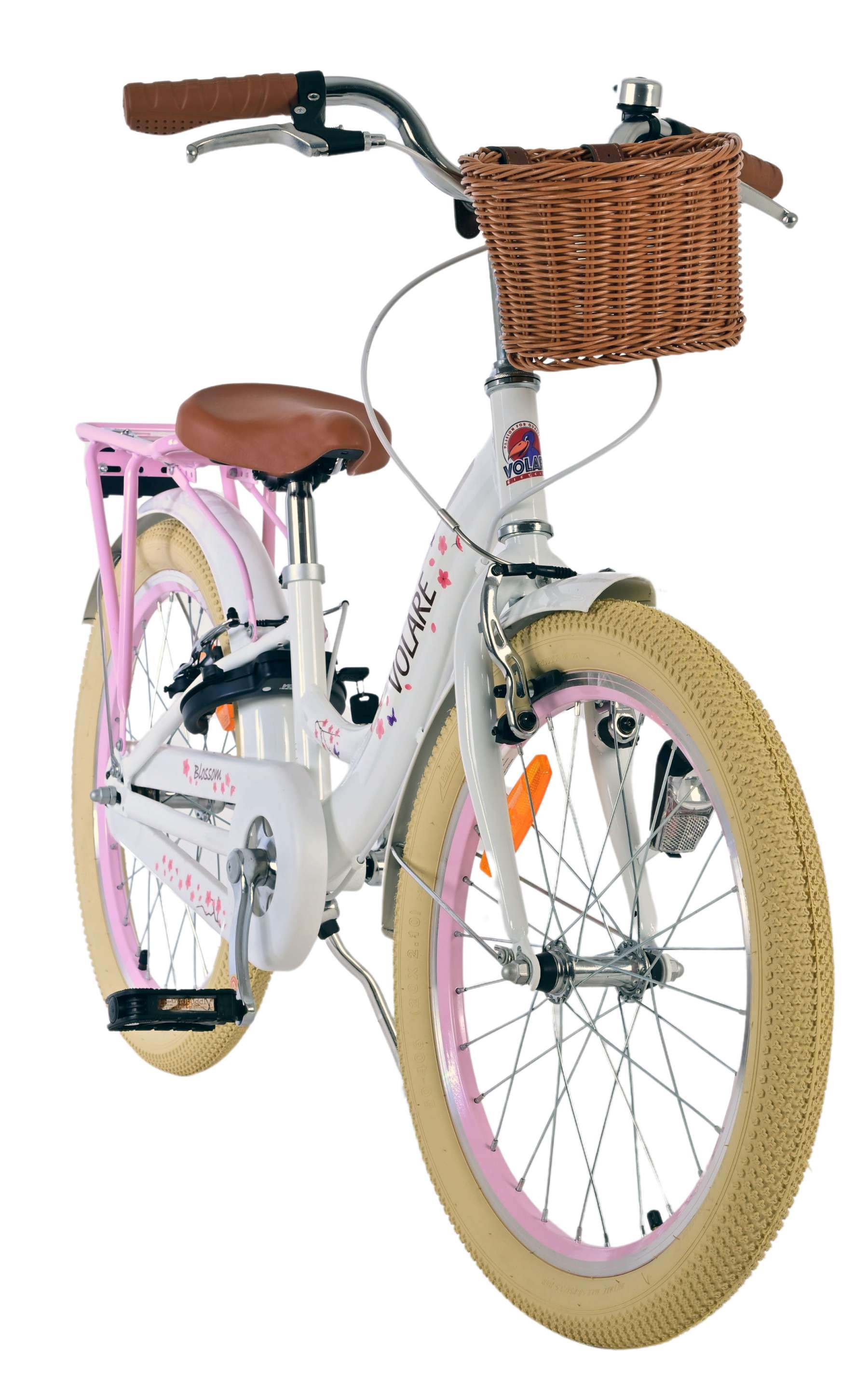 volare-blossom-20-zoll-kinderfahrrad-wei-mit-korb-und-licht image 5