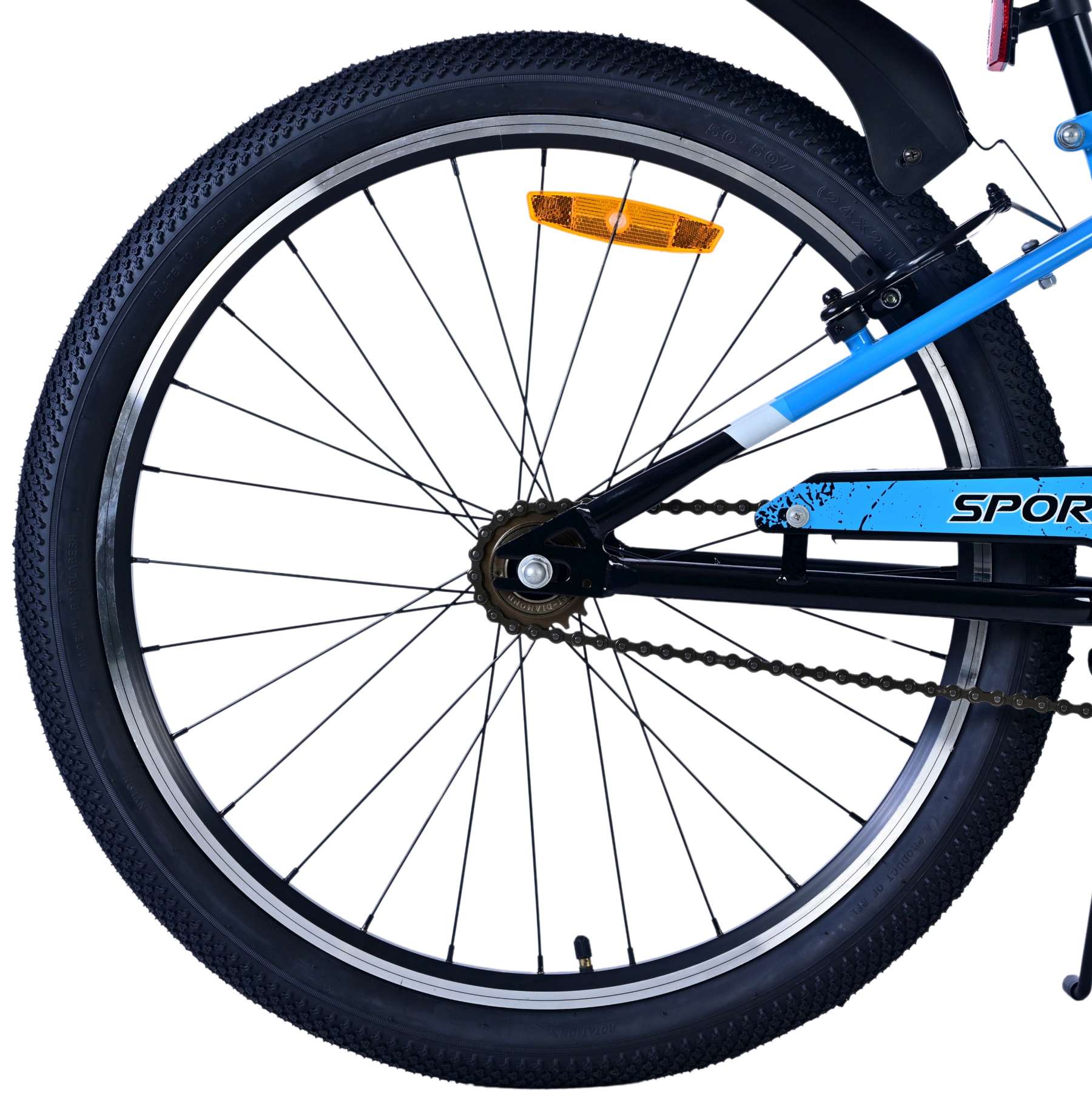 volare-sportivo-24-zoll-kinderfahrrad-blau-mit-handbremsen image 2
