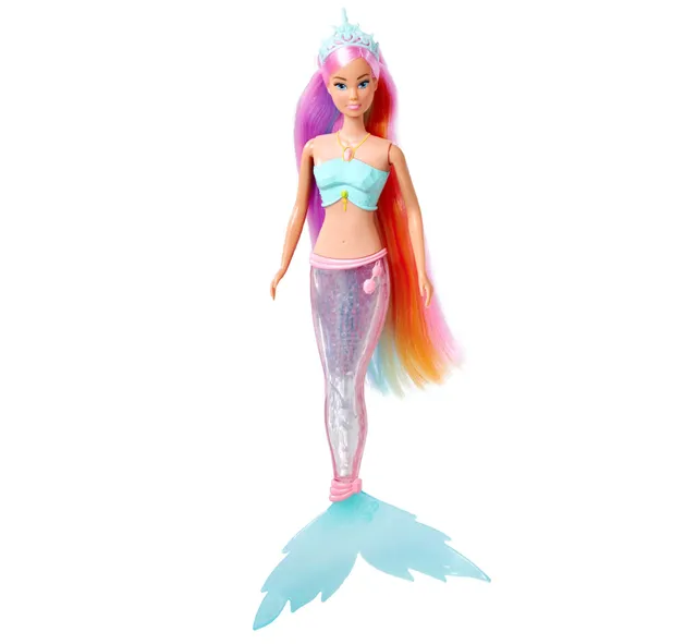 simba-steffi-love-magic-rainbow-mermaid-meerjungfrau-puppe-39cm image 1