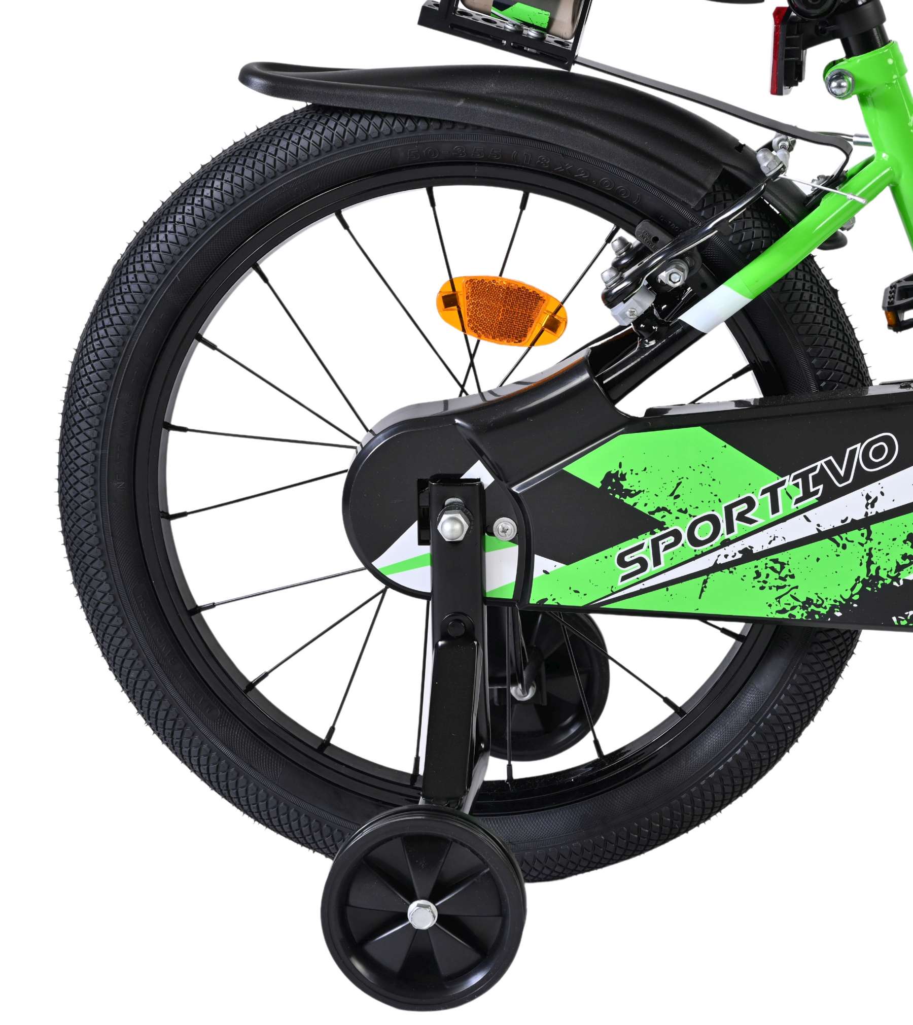 volare-sportivo-18-zoll-kinderfahrrad-jungen-gr-n-handbremsen image 2