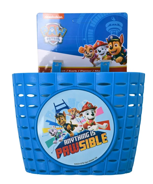 volare-paw-patrol-fahrradkorb-blau-kunststoff-lenkerkorb image 1