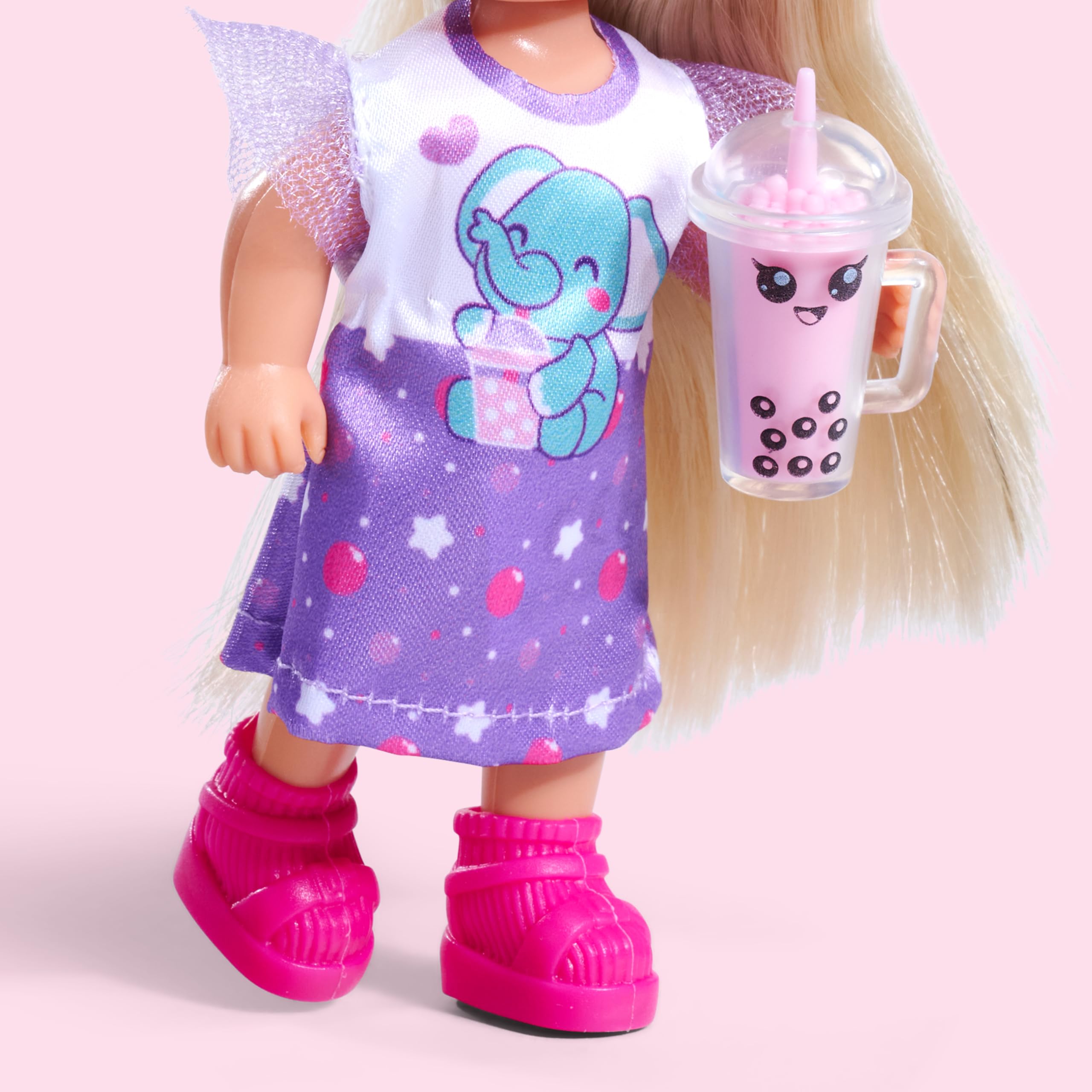 simba-evi-love-bubble-tea-puppe-12cm-mit-becher image 5