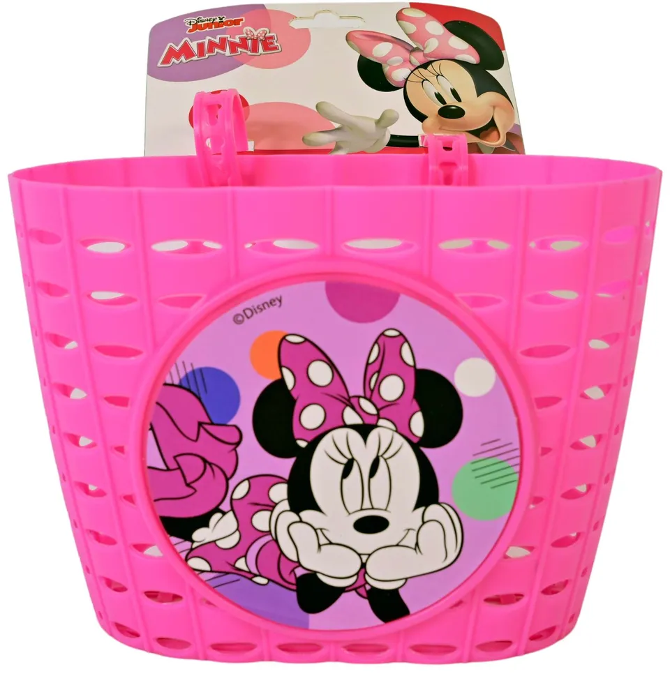 volare-disney-minnie-fahrradkorb-rosa-kunststoff-f-r-kinder image 1