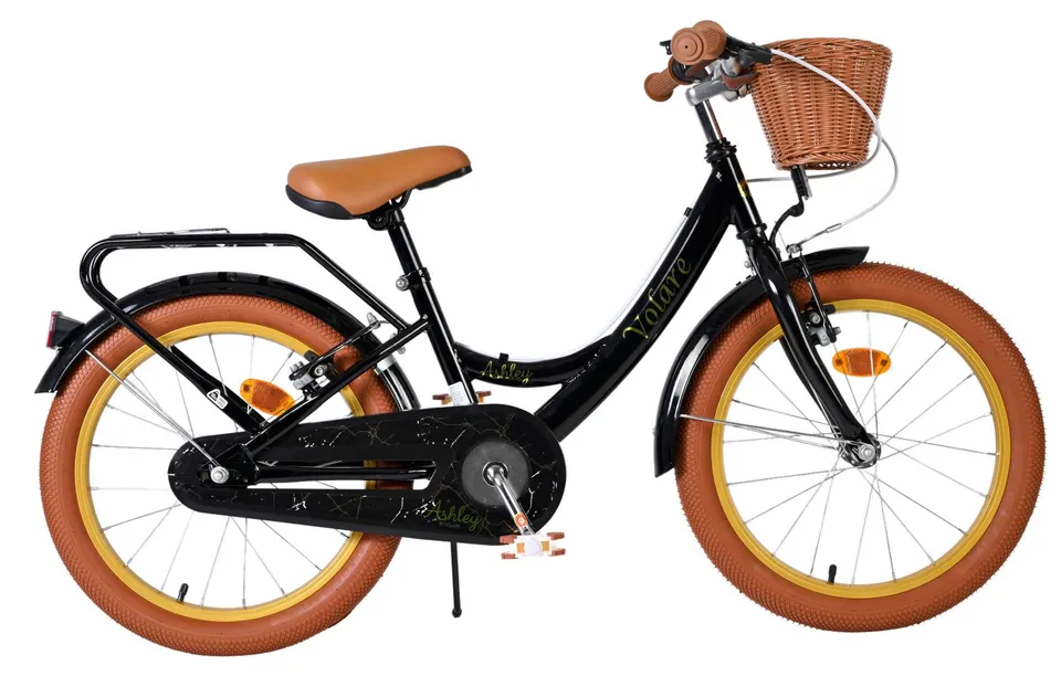 volare-ashley-kinderfahrrad-18-zoll-schwarz-handbremsen image 1