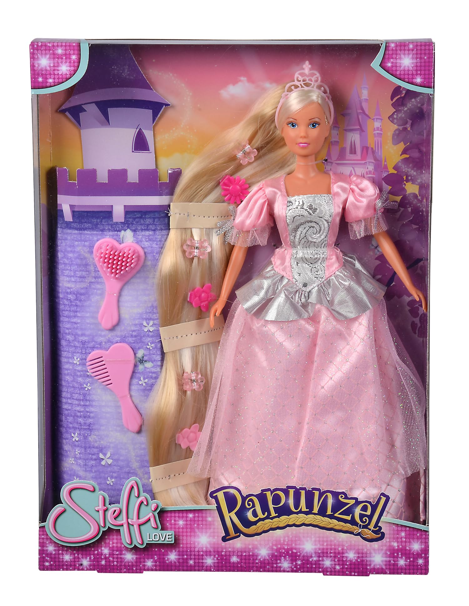 simba-steffi-love-rapunzel-puppe-29-cm-mit-haarclips image 5
