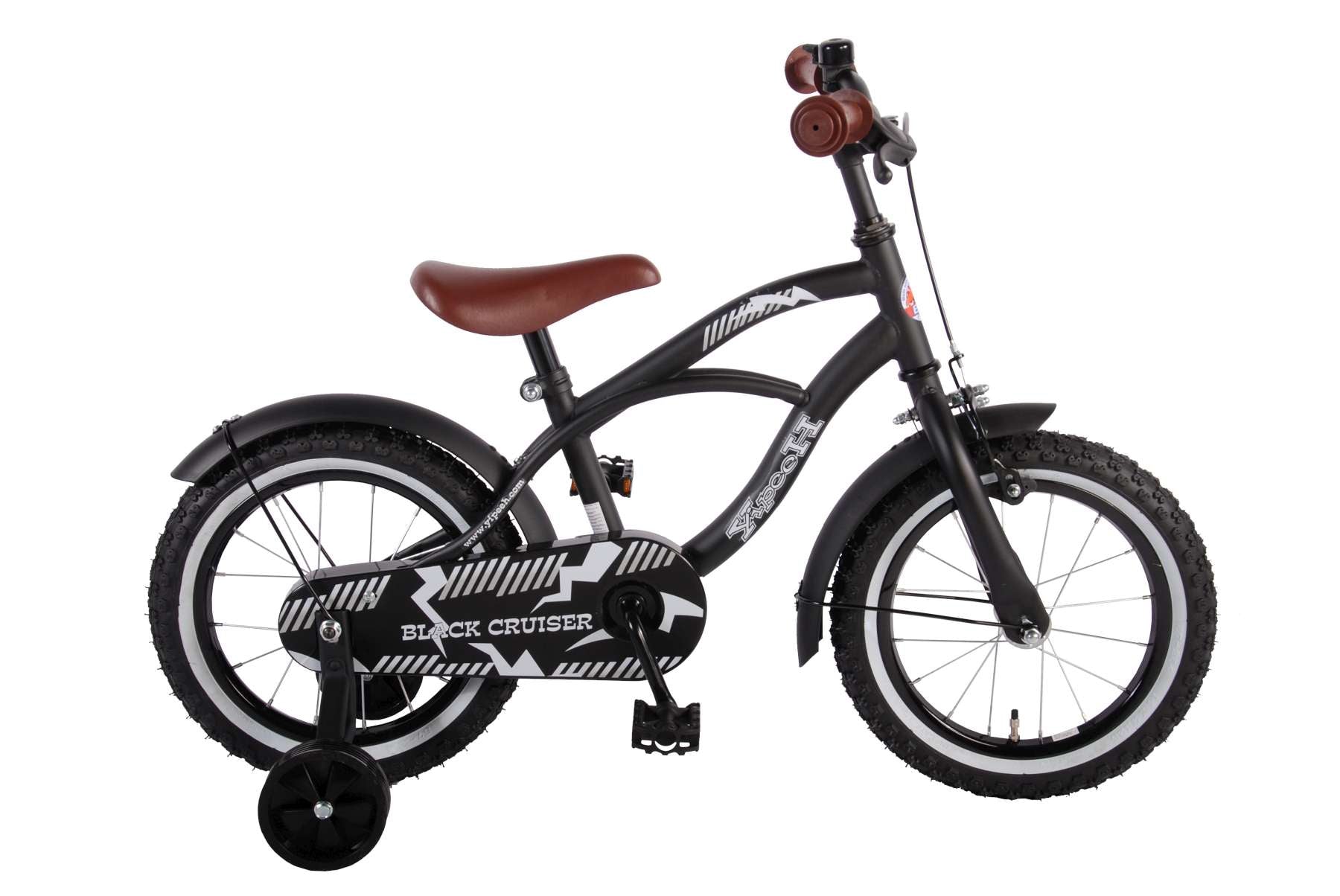 volare-black-cruiser-14-zoll-kinderfahrrad-schwarz-st-tzr-der image 2