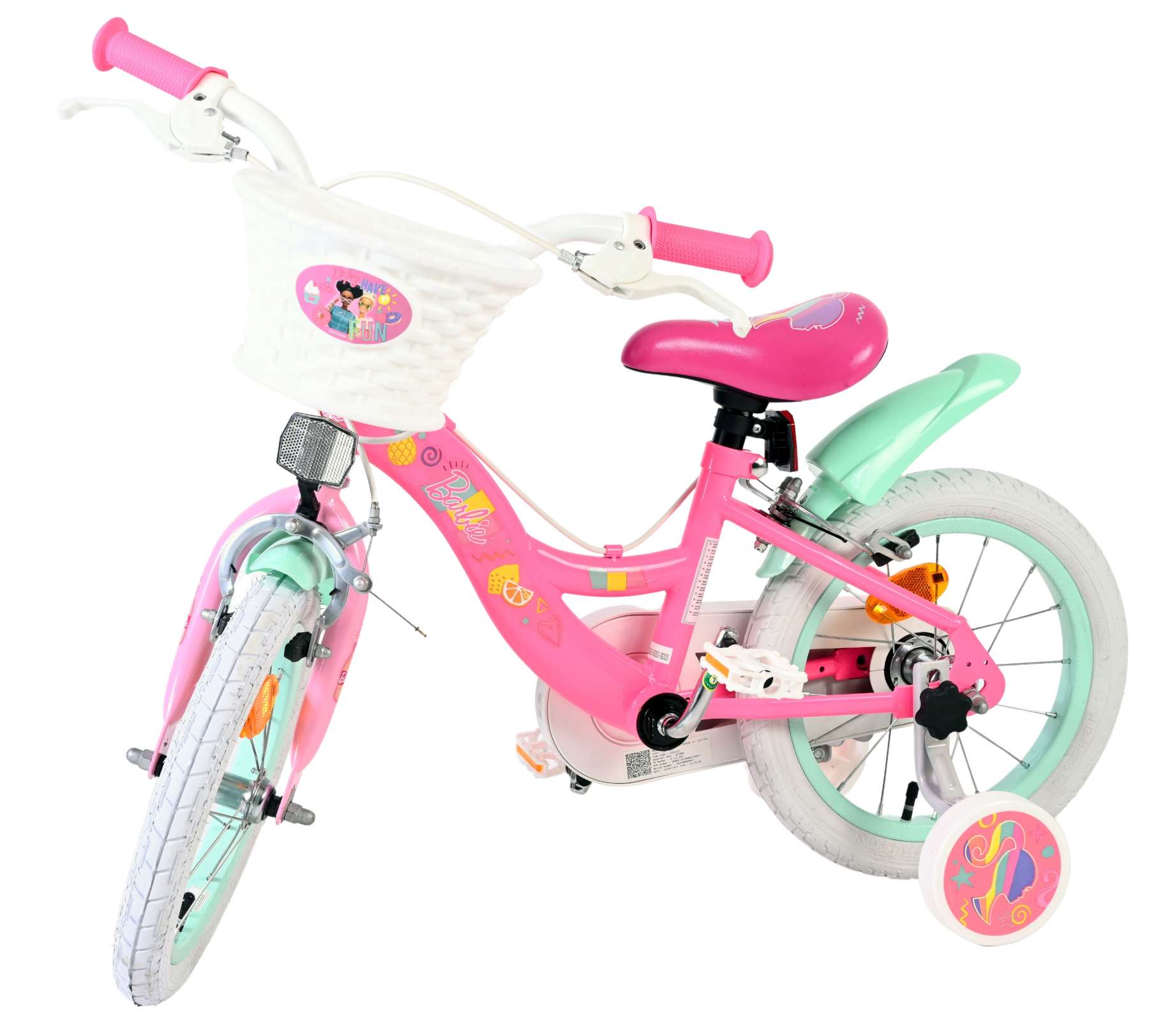 volare-barbie-kinderfahrrad-14-zoll-rosa-handbremsen-korb image 8