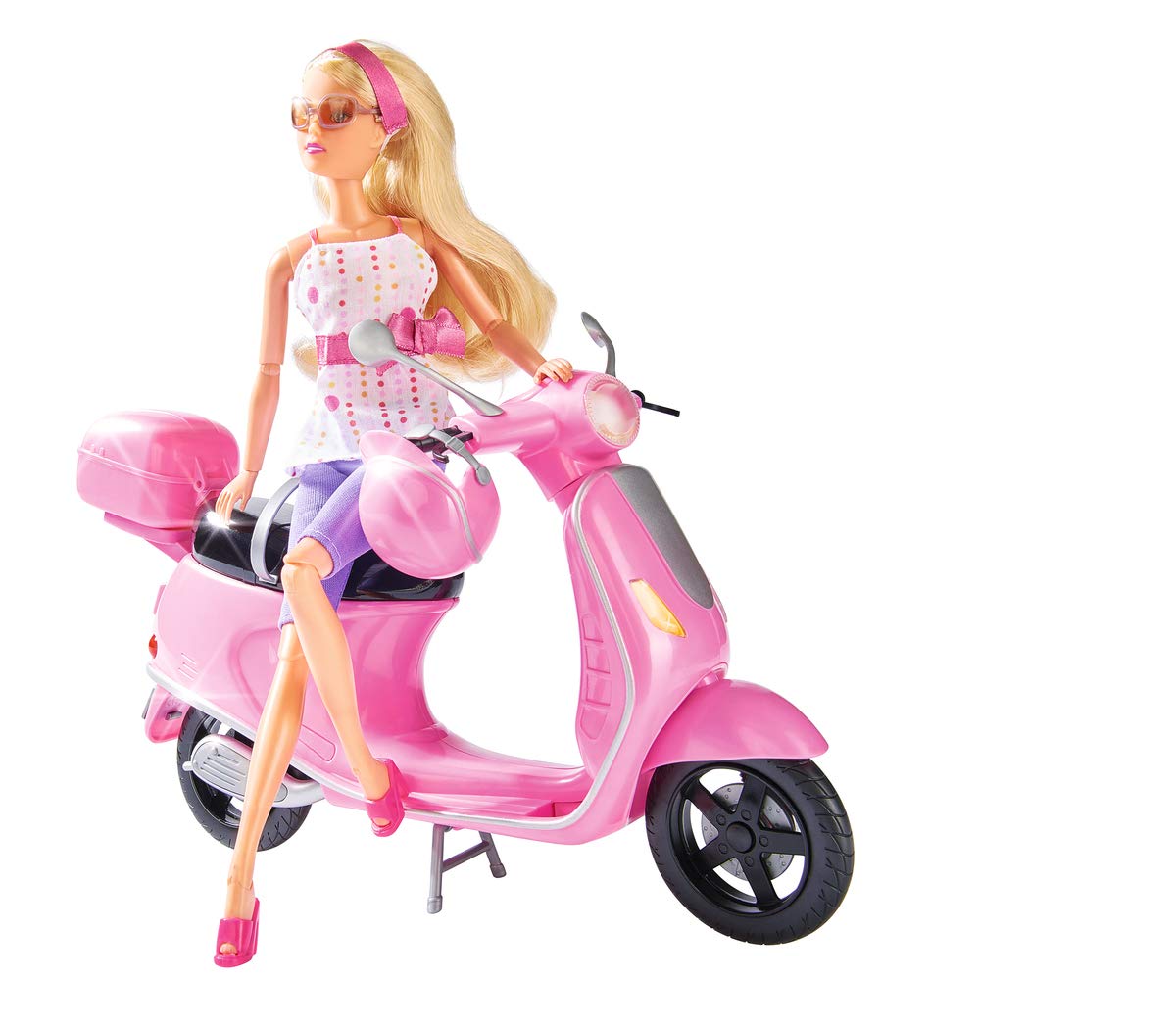simba-steffi-love-chic-city-scooter-puppe-29-cm-mit-roller image 1