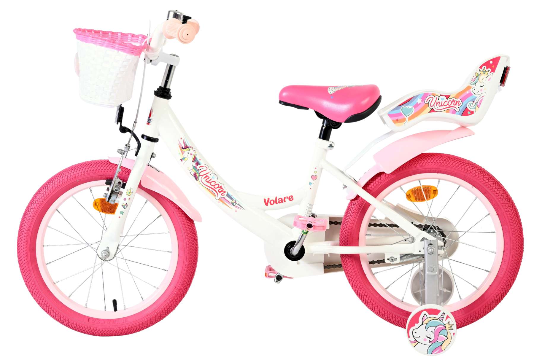 volare-unicorn-16-zoll-kinderfahrrad-wei-m-dchen-einhorn image 7