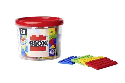 simba-blox-bauplatte-20-platten-32-noppen-4-farben-ab-3-jahren image 4