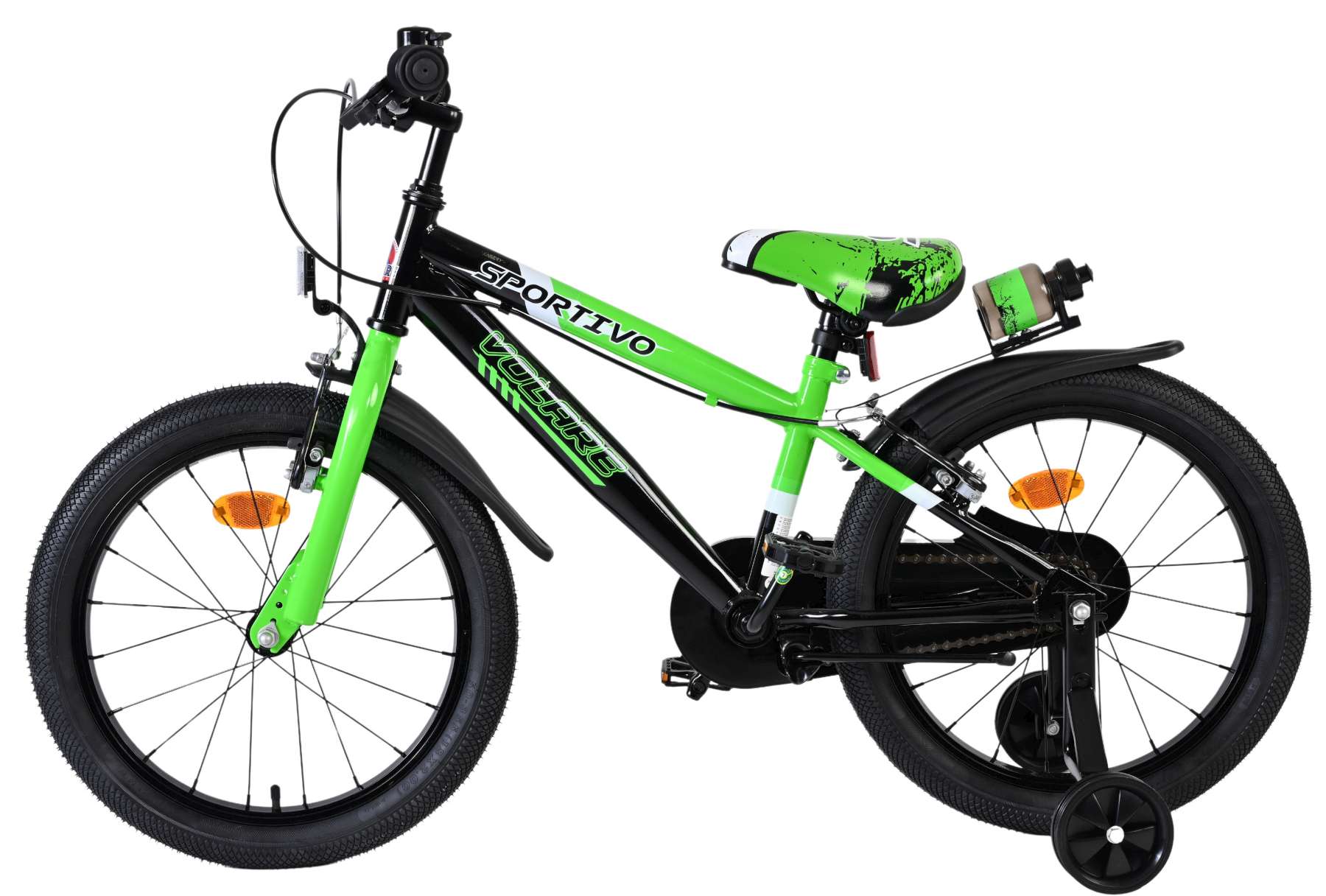 volare-sportivo-18-zoll-kinderfahrrad-jungen-gr-n-handbremsen image 7