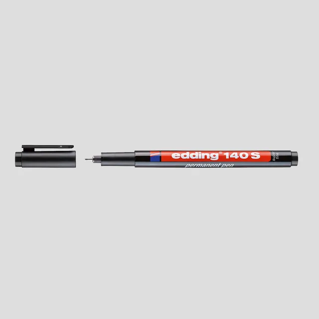 edding-140-s-fineliner-schwarz-0-3-mm-permanent-wischfest image 1