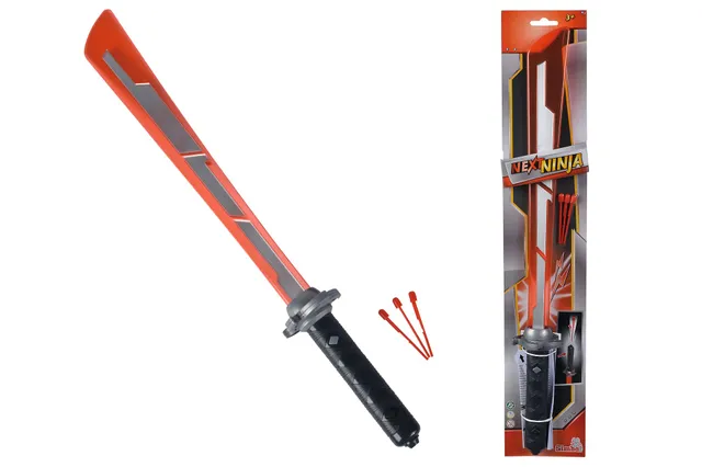 simba-planet-fighter-next-ninja-schwert-60cm-rot-mit-licht image 1