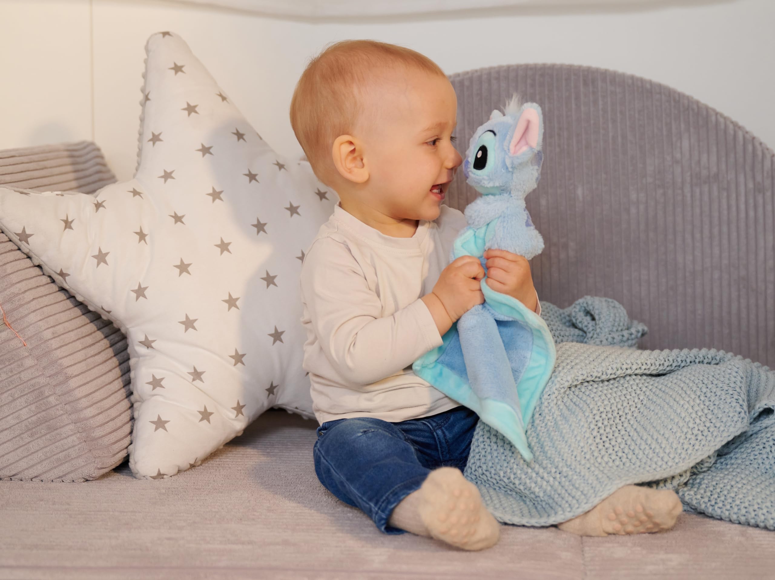 simba-disney-stitch-mit-schmusetuch-35-cm-geschenk-geburt image 2