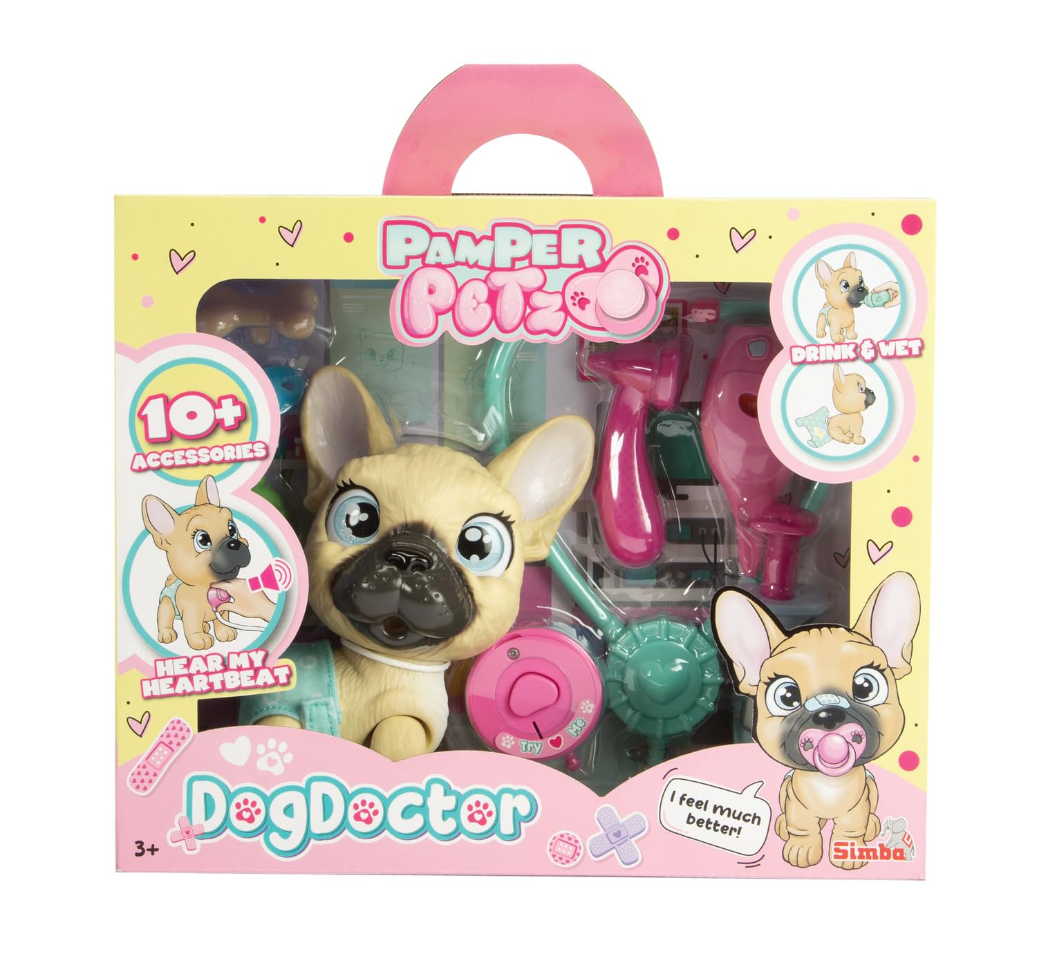 simba-pamper-petz-dog-doktor-frenchie-17-cm-mit-windel image 5