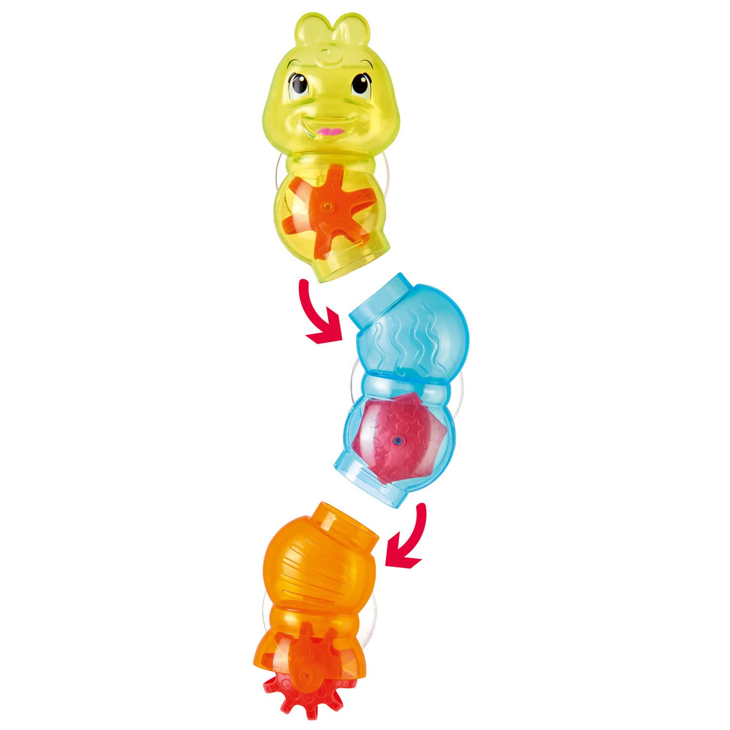 simba-abc-wasserraupe-badewannenspielzeug-3-teilig image 4