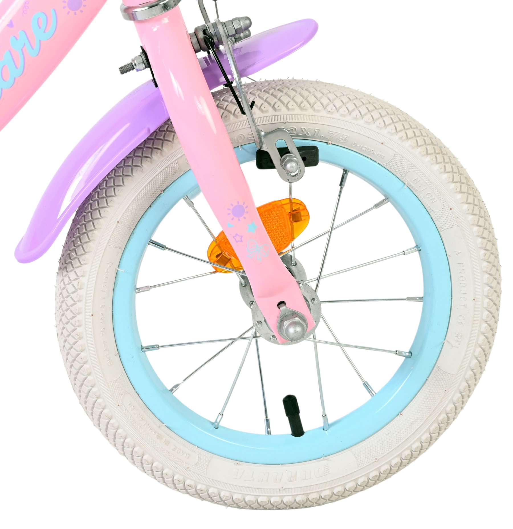 volare-olivia-12-zoll-kinderfahrrad-rosa-pupppensitz image 3