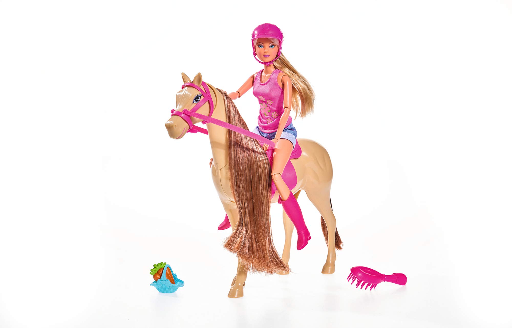 simba-steffi-love-lovely-horse-reiterin-29cm-mit-pferd image 5