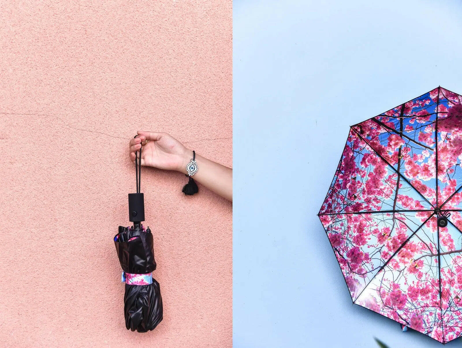 happysweeds-the-original-umbrella-collection-cherry-taschenschirm-kirschbl-te-up image 3