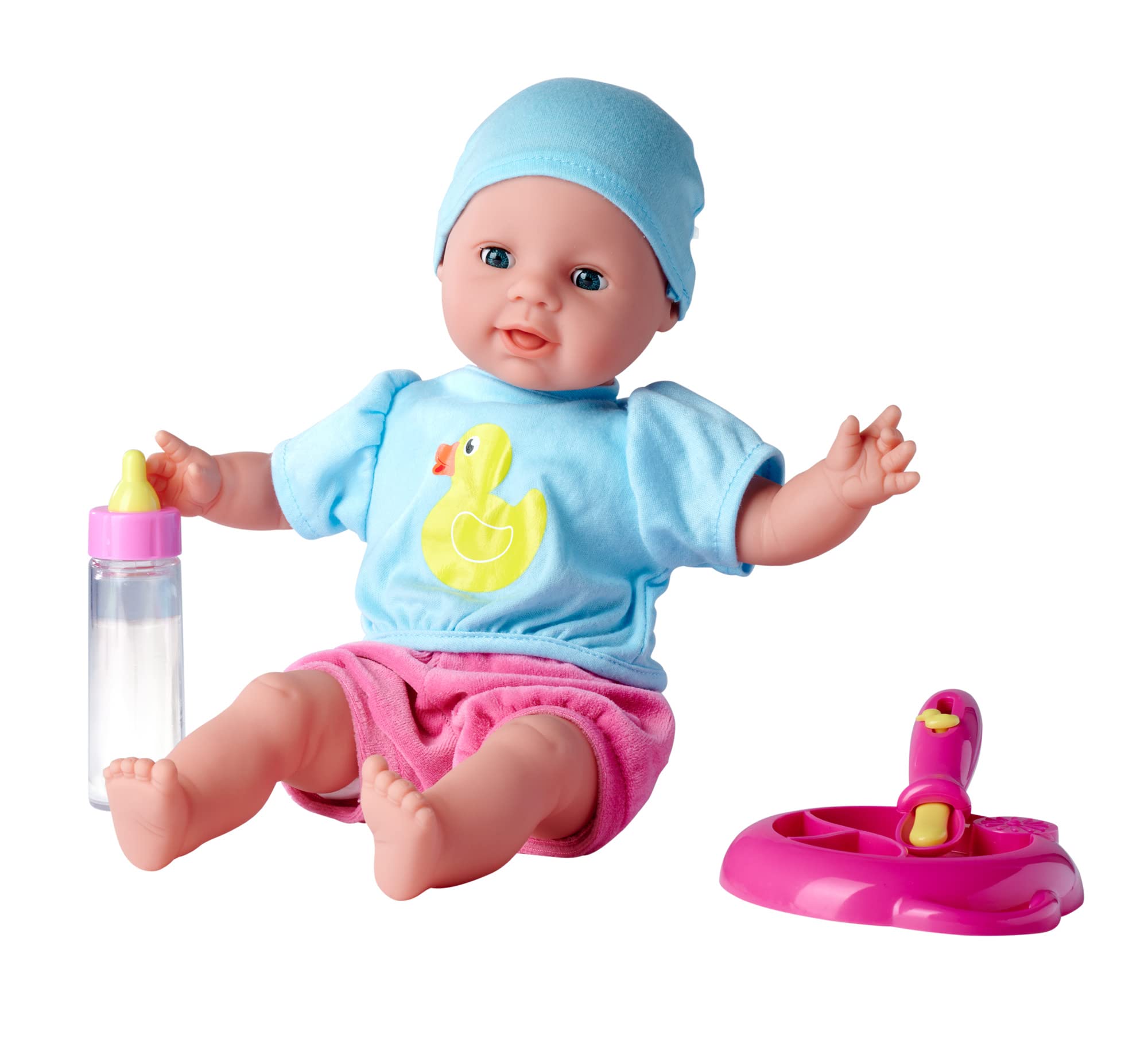 simba-laura-hungry-babypuppe-38-cm-mit-fl-schchen image 2