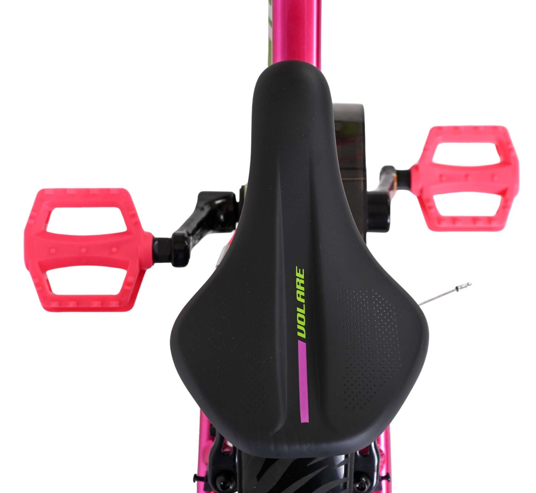 volare-chrome-16-zoll-kinderfahrrad-rosa-gr-n-handbremsen image 4