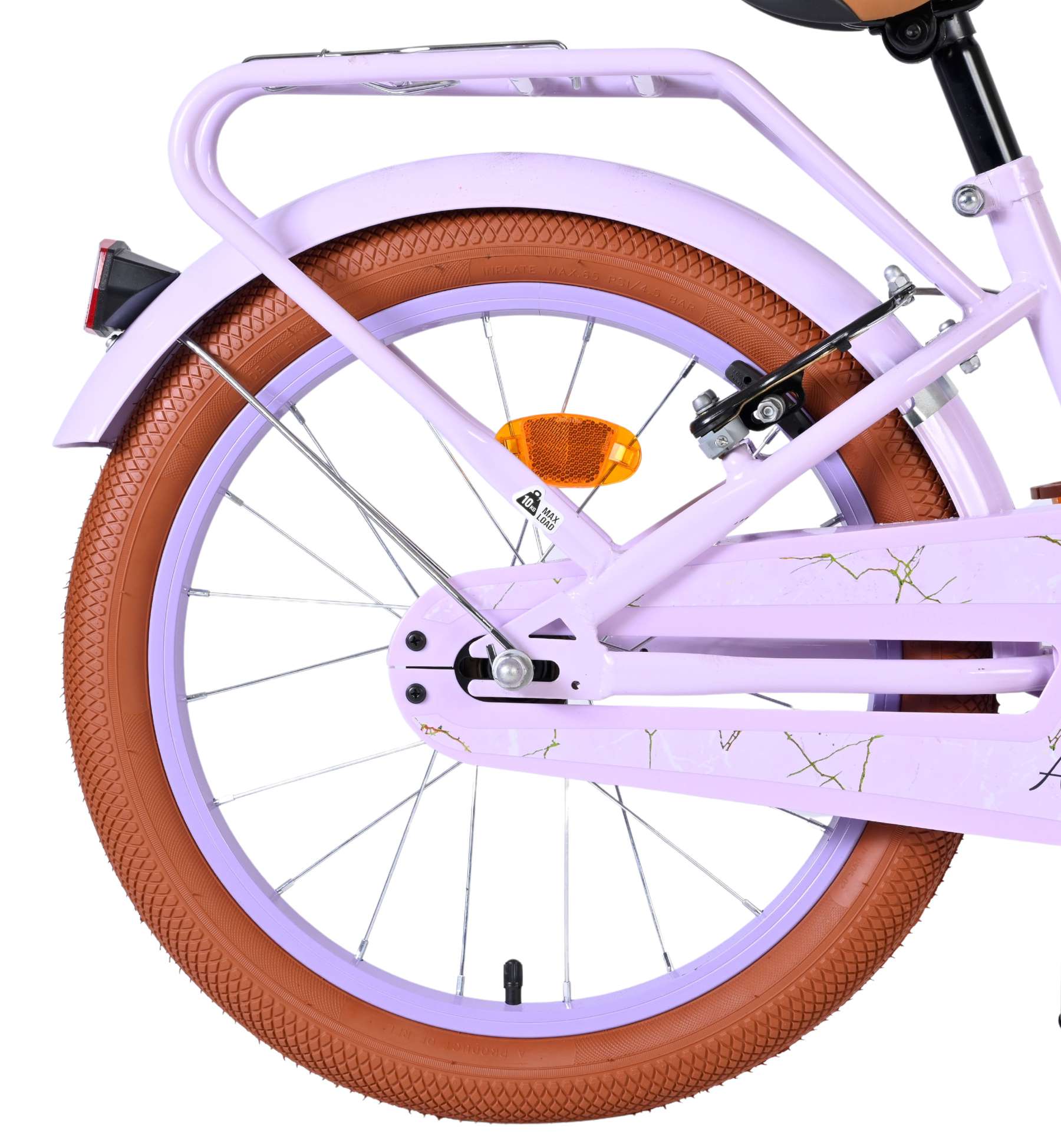 volare-ashley-18-zoll-kinderfahrrad-lila-handbremsen image 2
