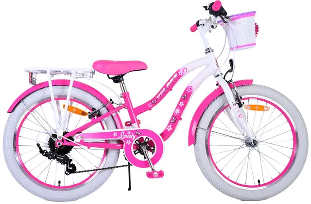 volare-lovely-kinderfahrrad-20-zoll-rosa-m-dchen-7-gang image 1
