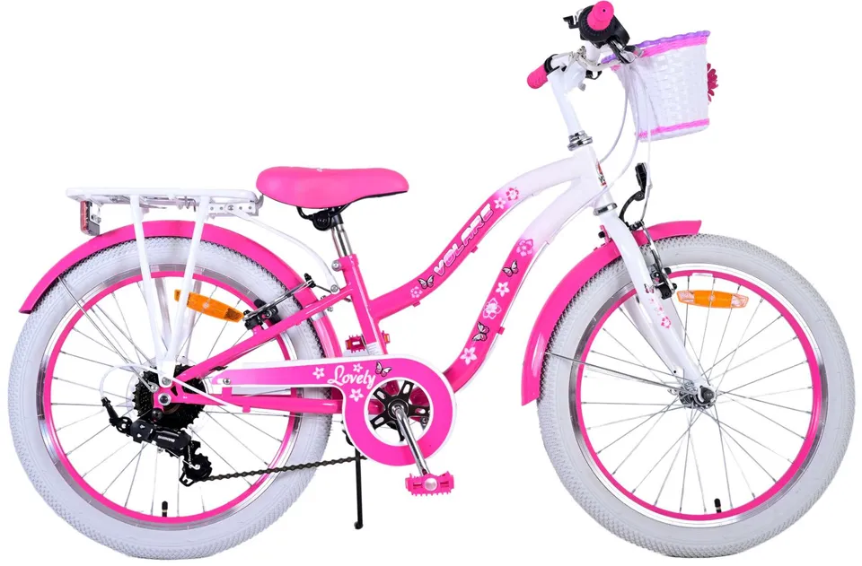 volare-lovely-kinderfahrrad-20-zoll-rosa-m-dchen-7-gang image 1