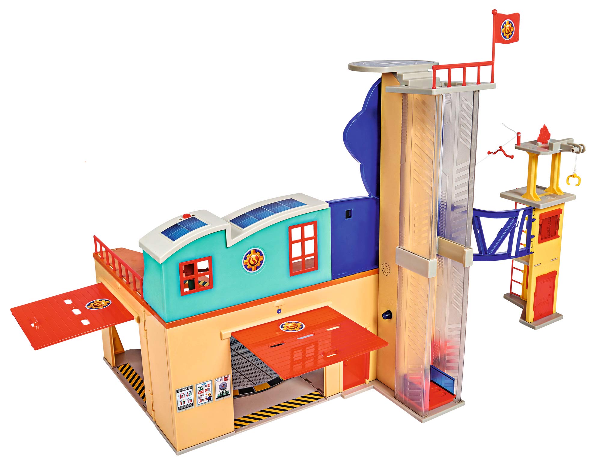 simba-feuerwehrmann-sam-mega-feuerwehrstation-xxl-mit-sound image 2