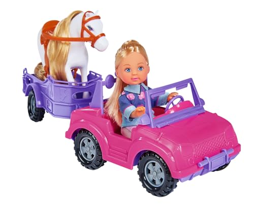 simba-evi-love-horse-trailer-puppe-jeep-pony-set image 5