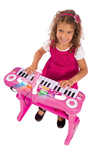 simba-my-music-world-keyboard-31-tasten-rosa-mit-hocker image 8