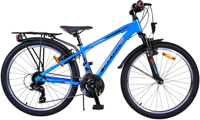 volare-cross-24-zoll-kinderfahrrad-blau-18-gaenge-handbremsen image 1