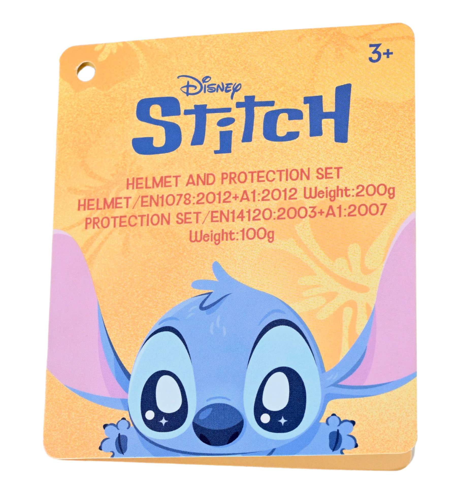 disney-stitch-schutzset-rosa-mit-helm-knie-ellenbogen image 7