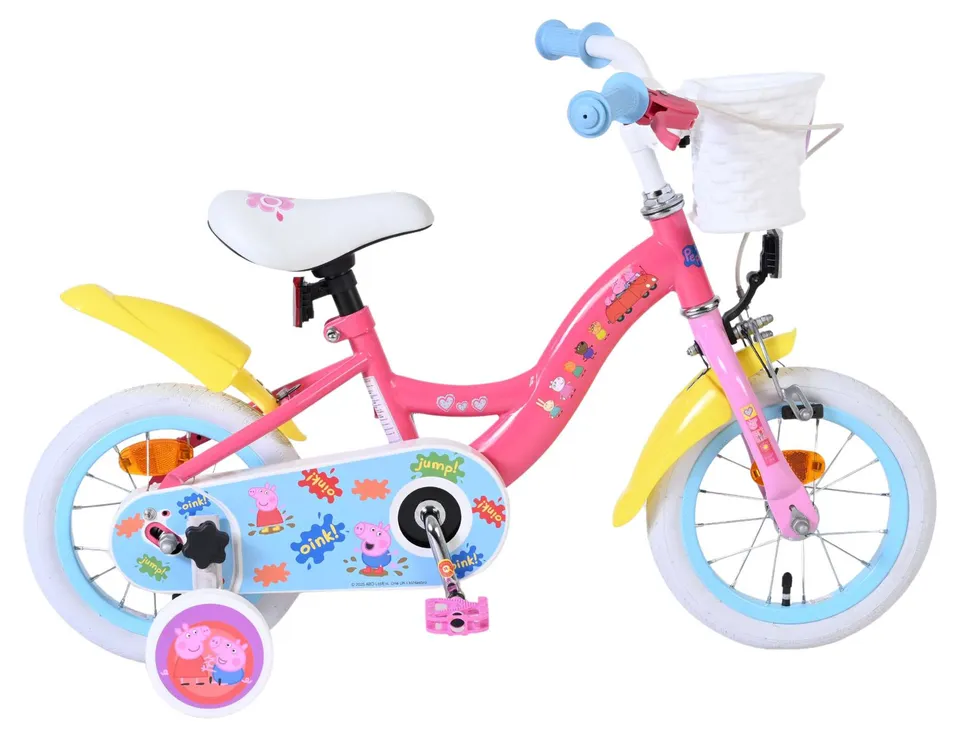 volare-peppa-kinderfahrrad-12-zoll-rosa-mit-st-tzr-dern image 1
