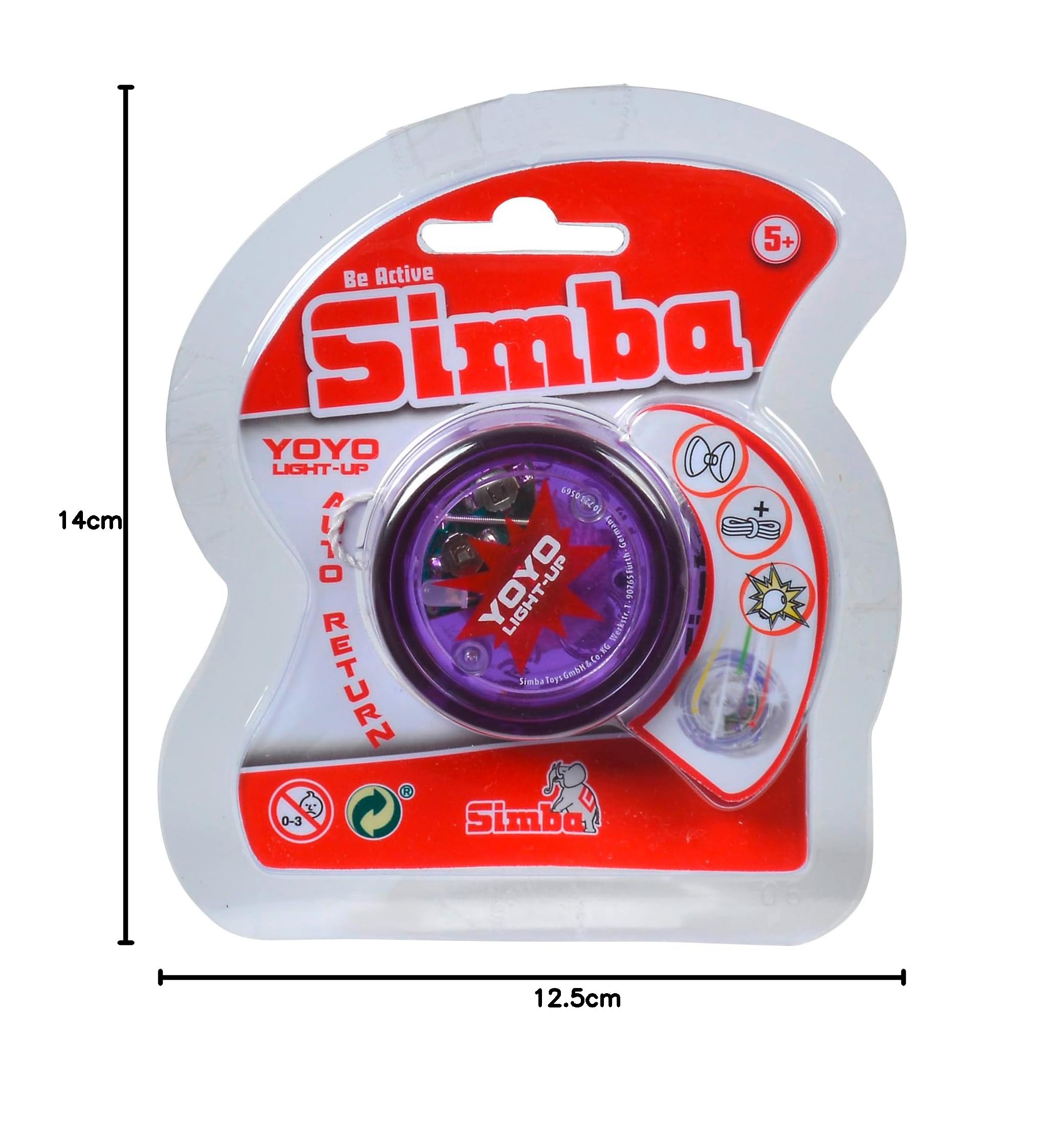 simba-flying-zone-yoyo-light-mit-lichteffekt-freilauf image 8