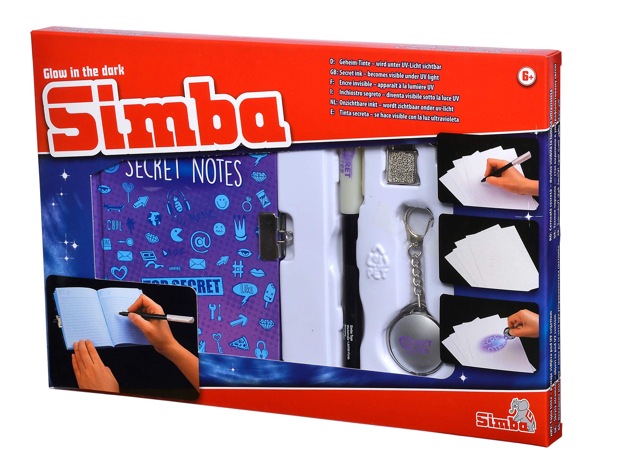 simba-art-fun-secret-notes-tagebuch-mit-schloss-wei image 4